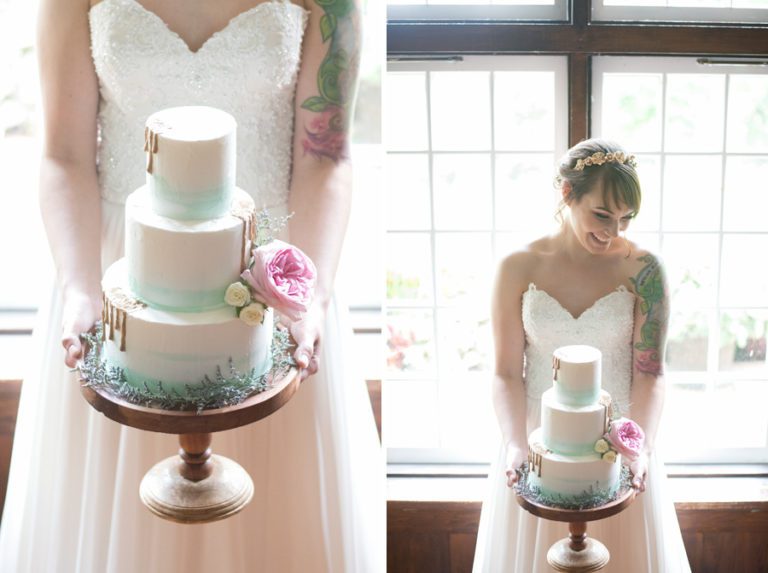 Elsie Perrin Williams Estate Mint and Gold Styled Wedding