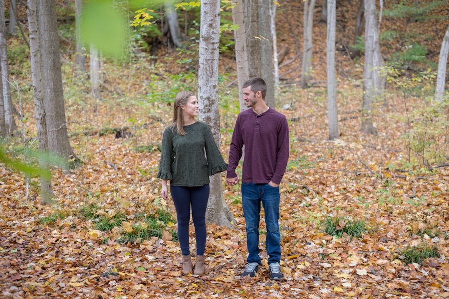 Medway Valley Heritage Forest, London Ontario Engagement Photography, London Ontario Engagement Photographer, Michelle A Photography
