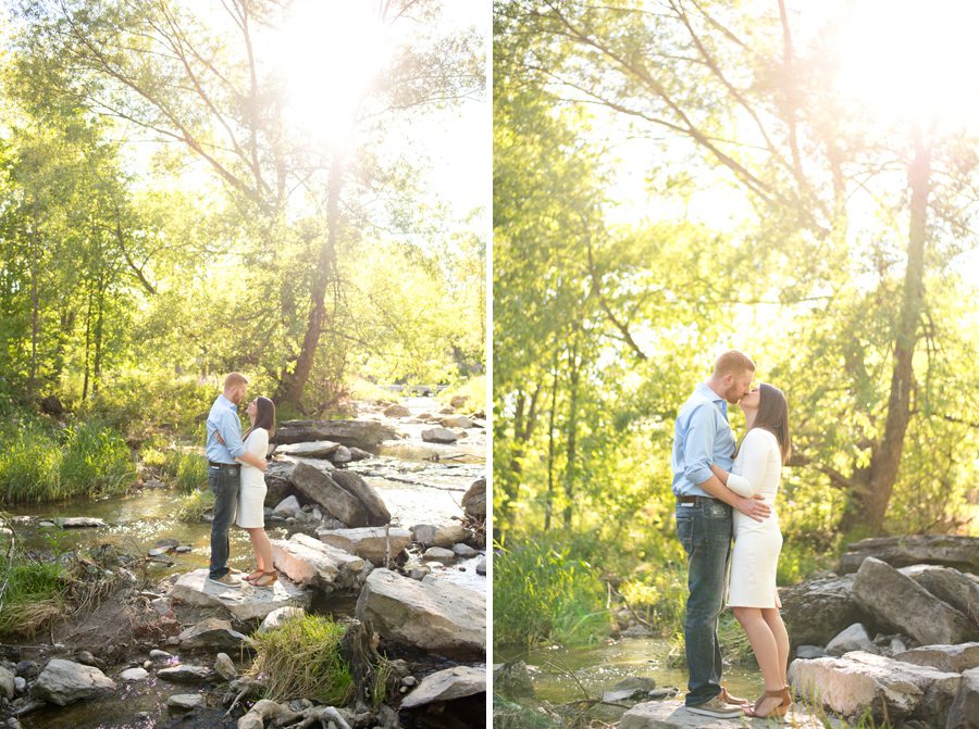 Rock Glen, Rock Glen Conservation Area, London Ontario Engagement Photography, London Ontario Engagement Photographer, Michelle A Photography