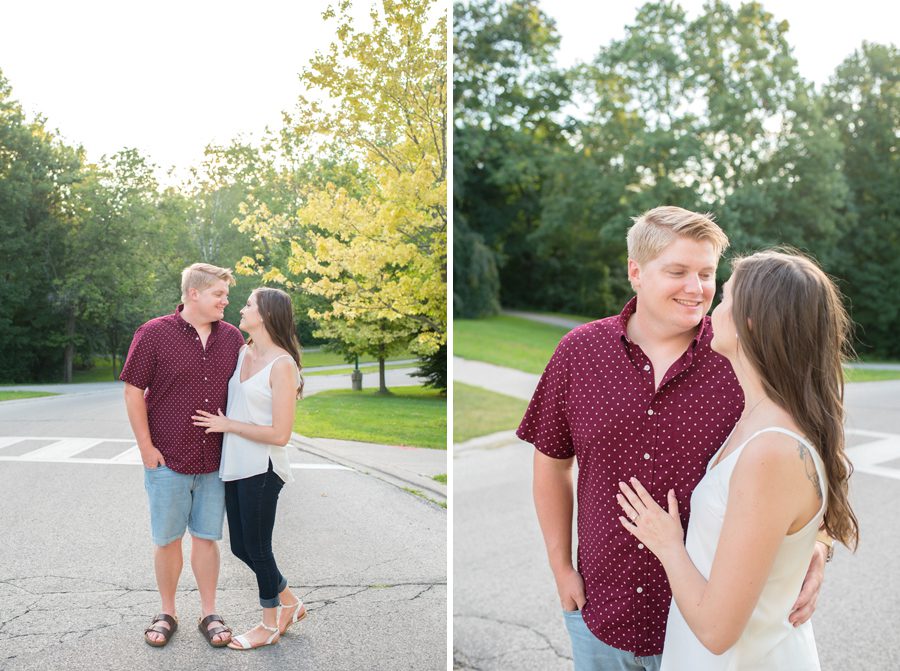 Western University Campus, London Ontario Engagement Photography, London Ontario Engagement Photographer, Michelle A Photography