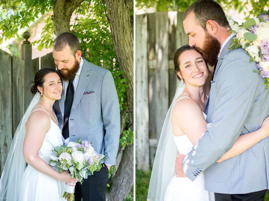 Backyard Ceremony, Backyard Wedding, Covid Wedding, London Ontario Wedding Photographer, Michelle A Photography