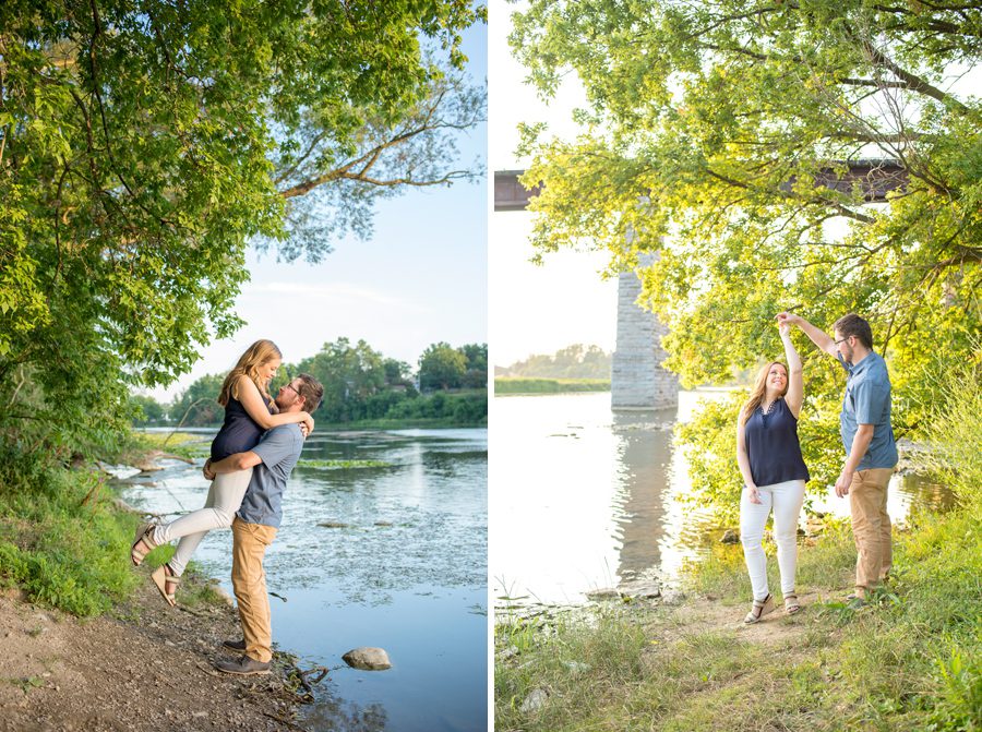 Milt Dunnell Park, The Flats, St Mary's Ontario Engagement Photography, St Mary's Ontario Engagement Photographer, Michelle A Photography