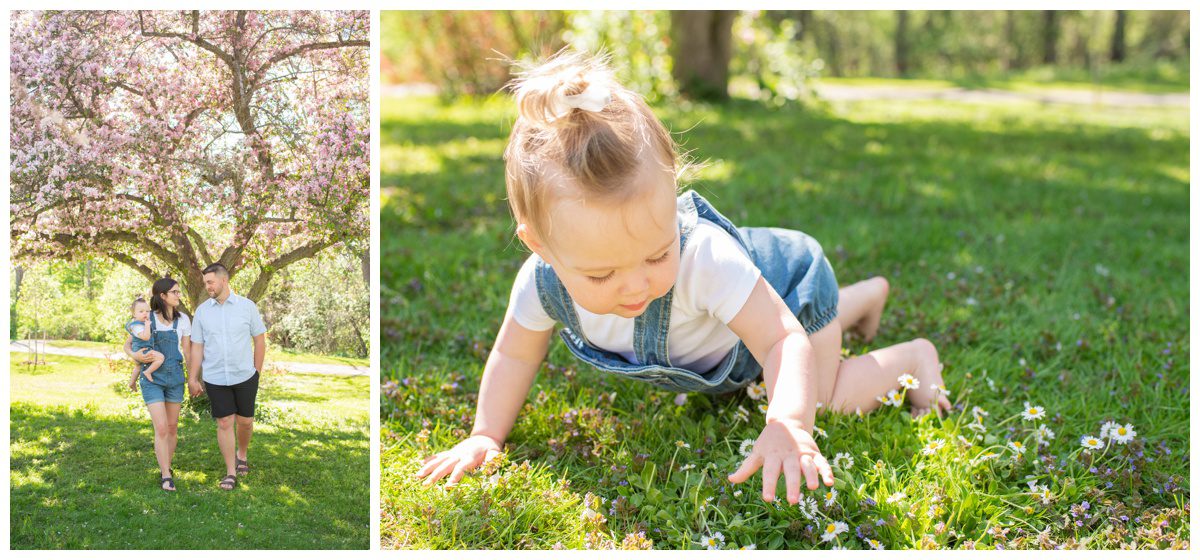 Spring Family Session, London Ontario Family Photography, Springbank Park Family Session, Michelle A Photography