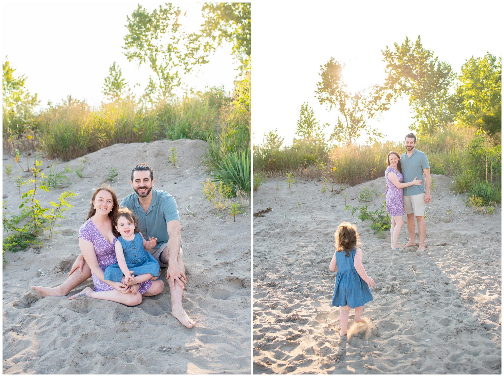 Beach Mini Sessions, Port Stanley Family Photography, Michelle A Photography