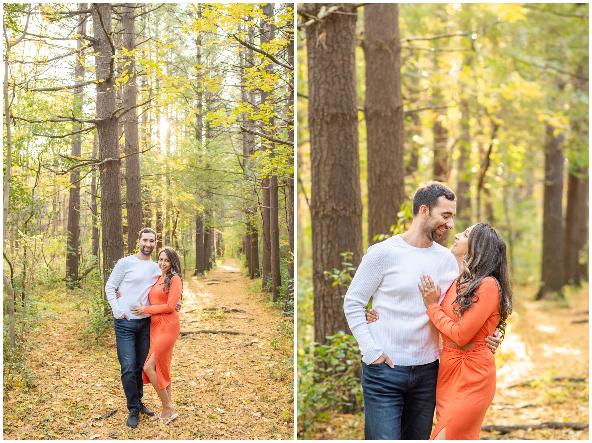 Fanshawe Fall Engagement, Fanshawe Conservation Area, London Ontario Engagement Photography
