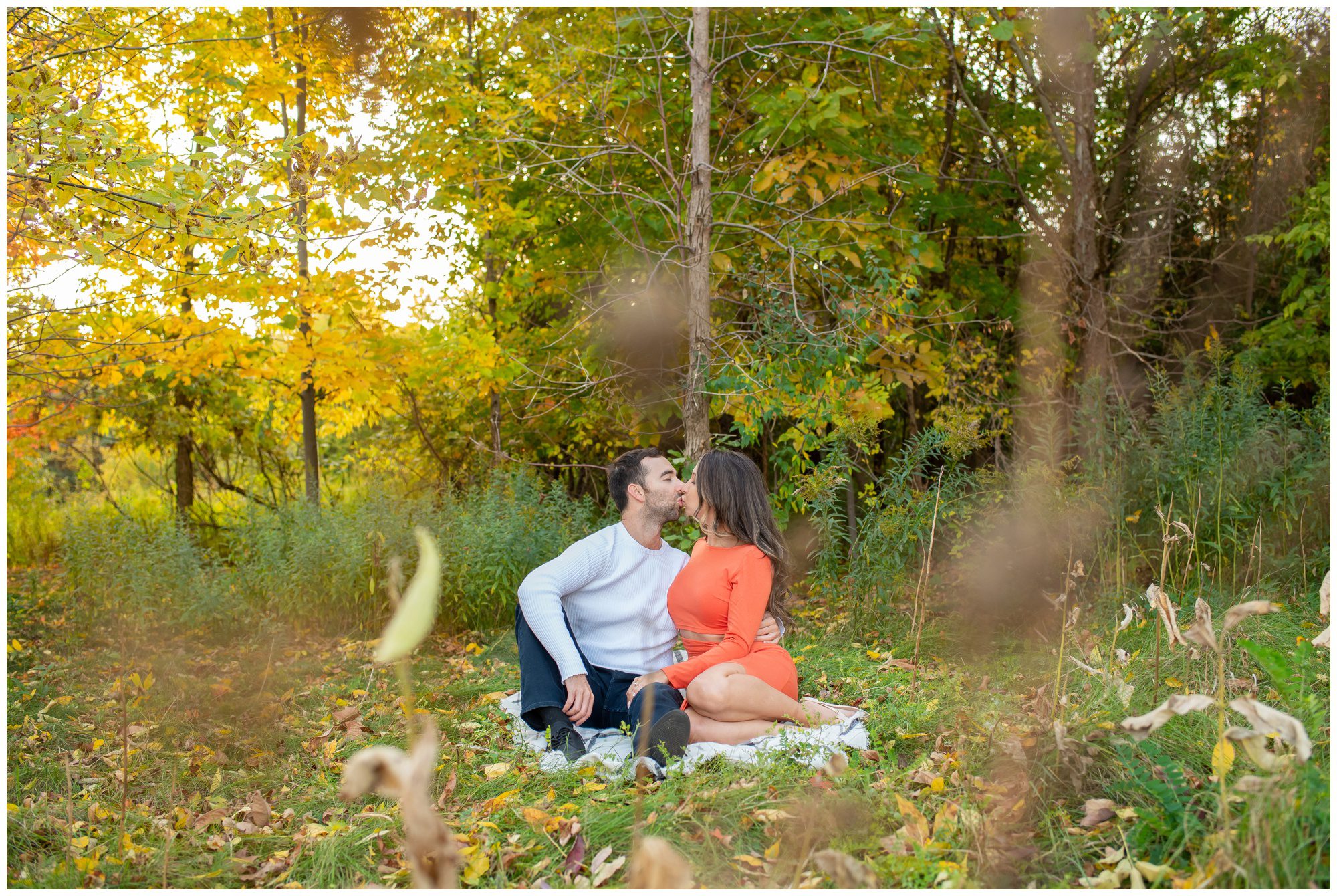Fanshawe Fall Engagement, Fanshawe Conservation Area, London Ontario Engagement Photography