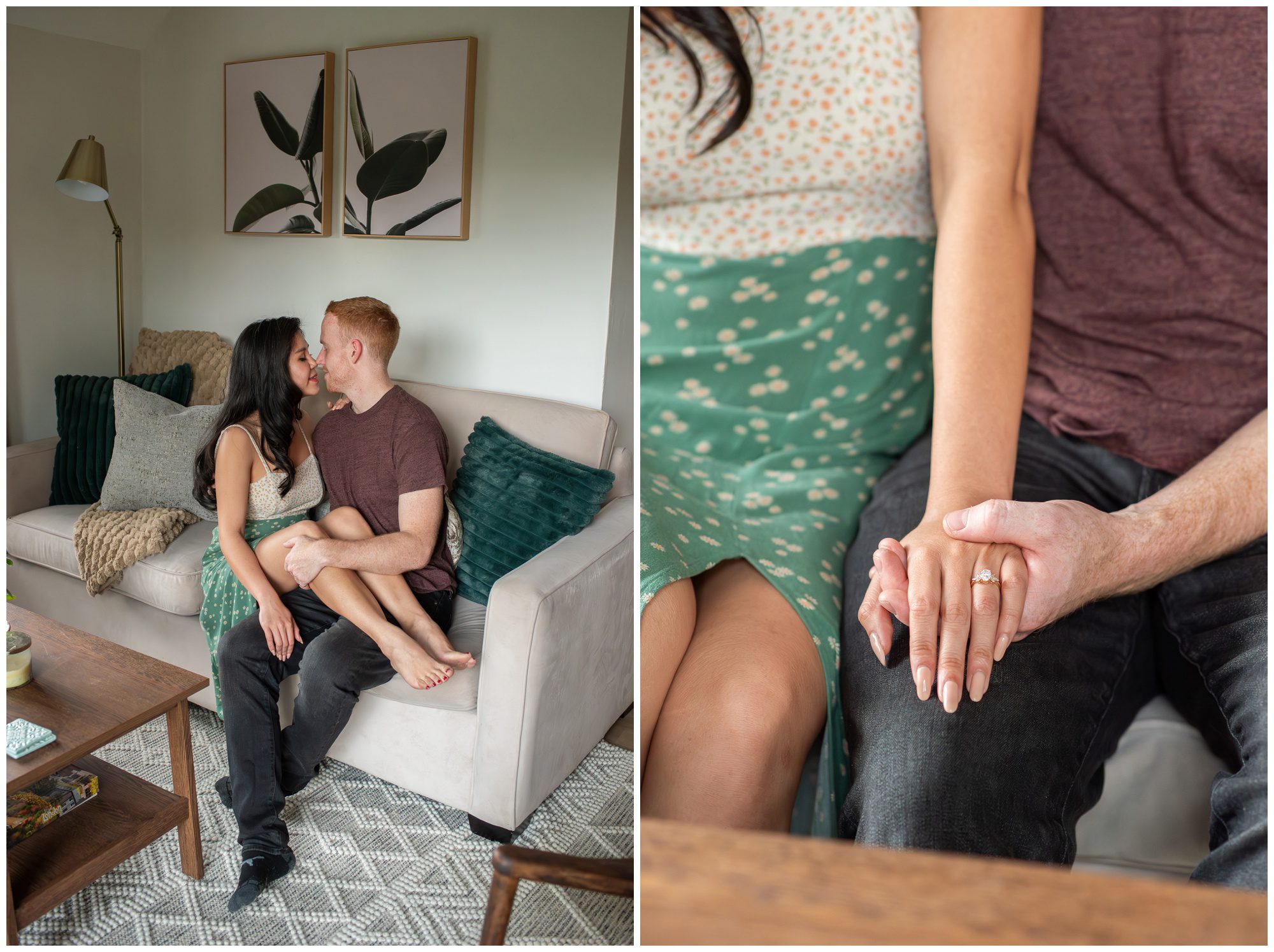 London Ontario In Home Engagement Session