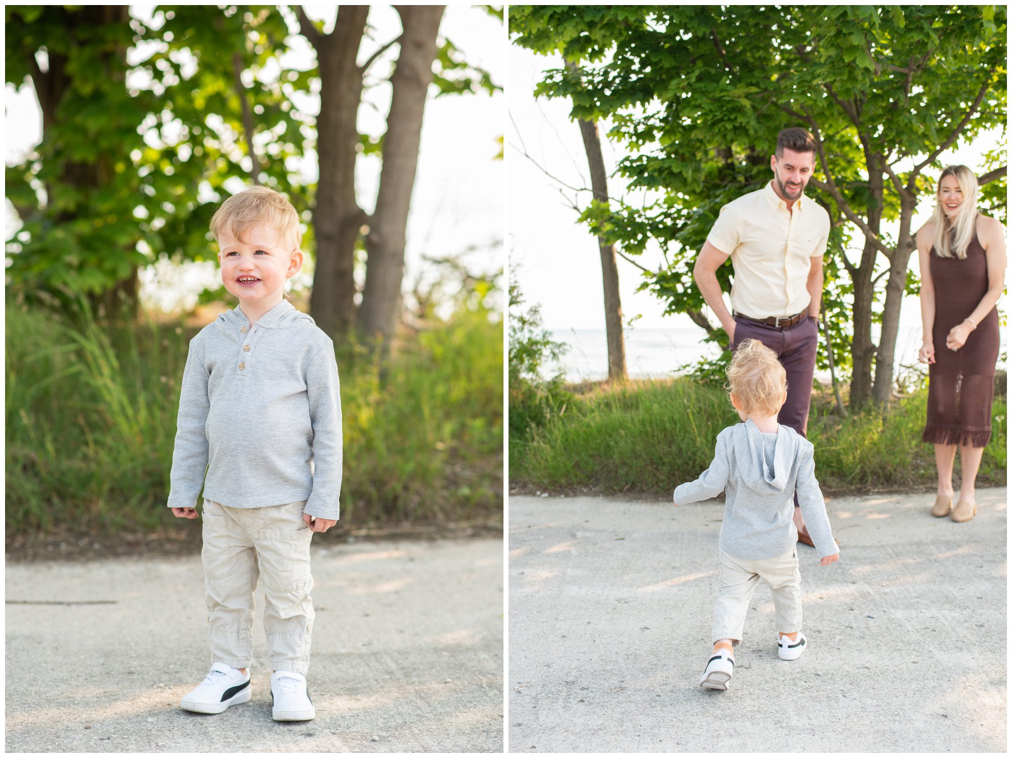 Bayfield Pier Beach Family Photography