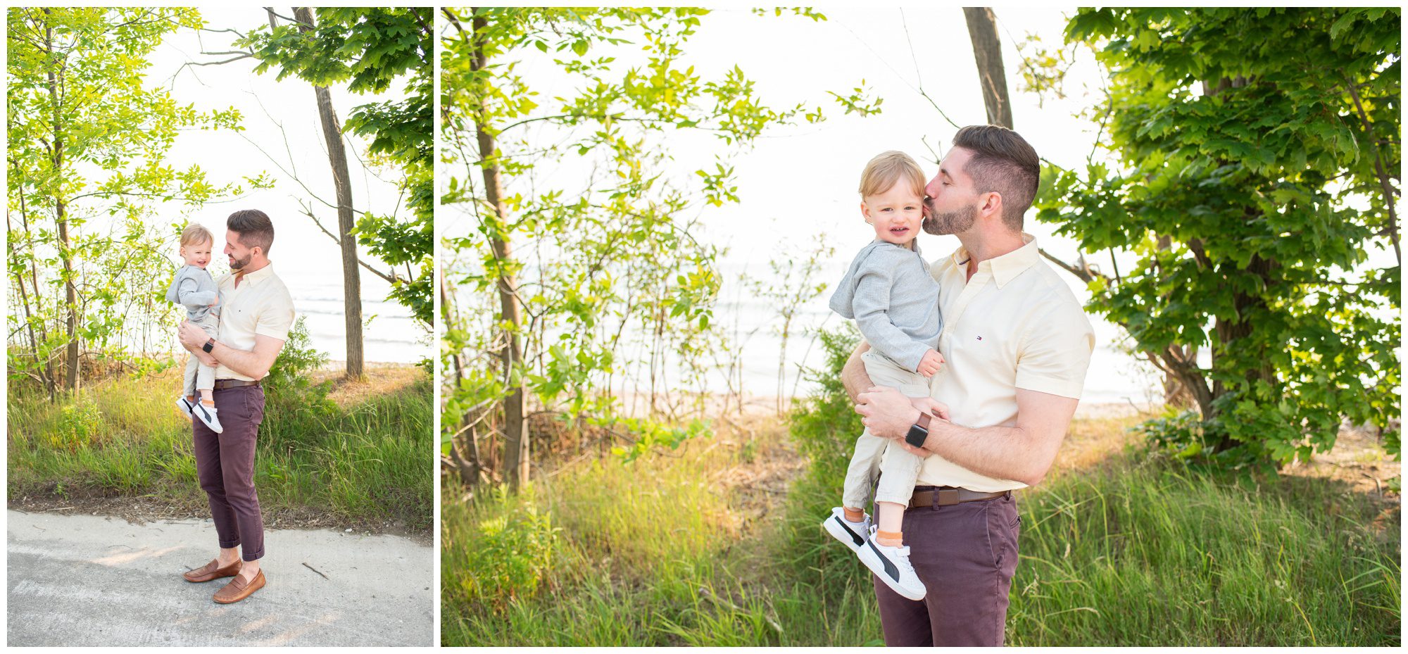 Bayfield Pier Beach Family Photography