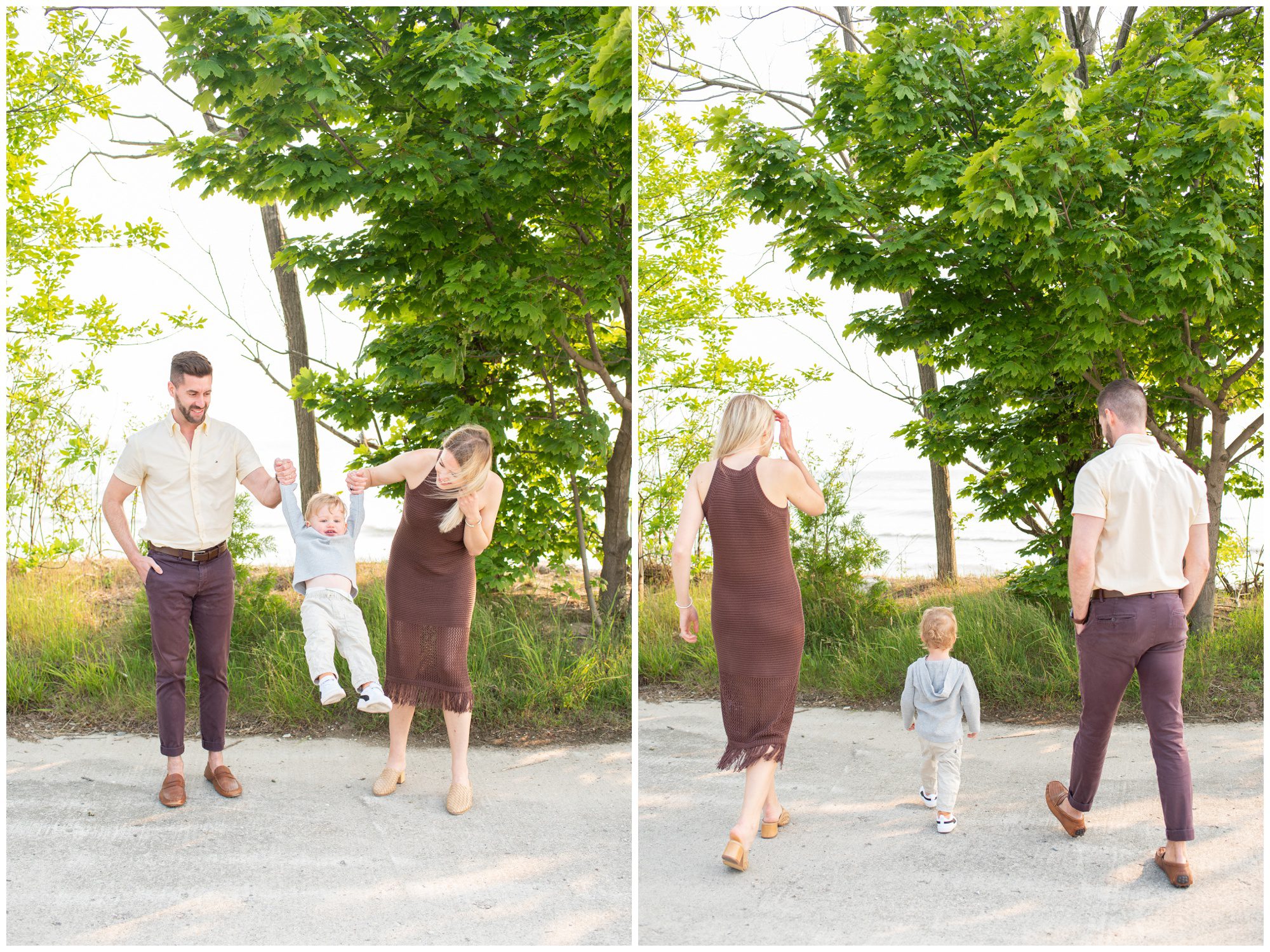 Bayfield Pier Beach Family Photography