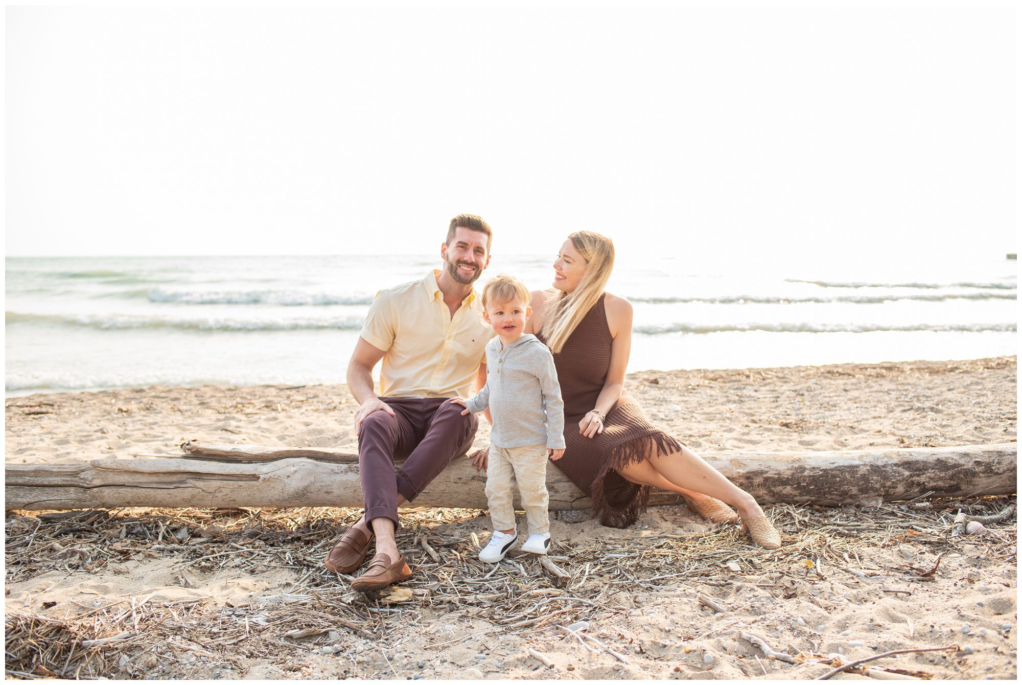 Bayfield Pier Beach Family Photography