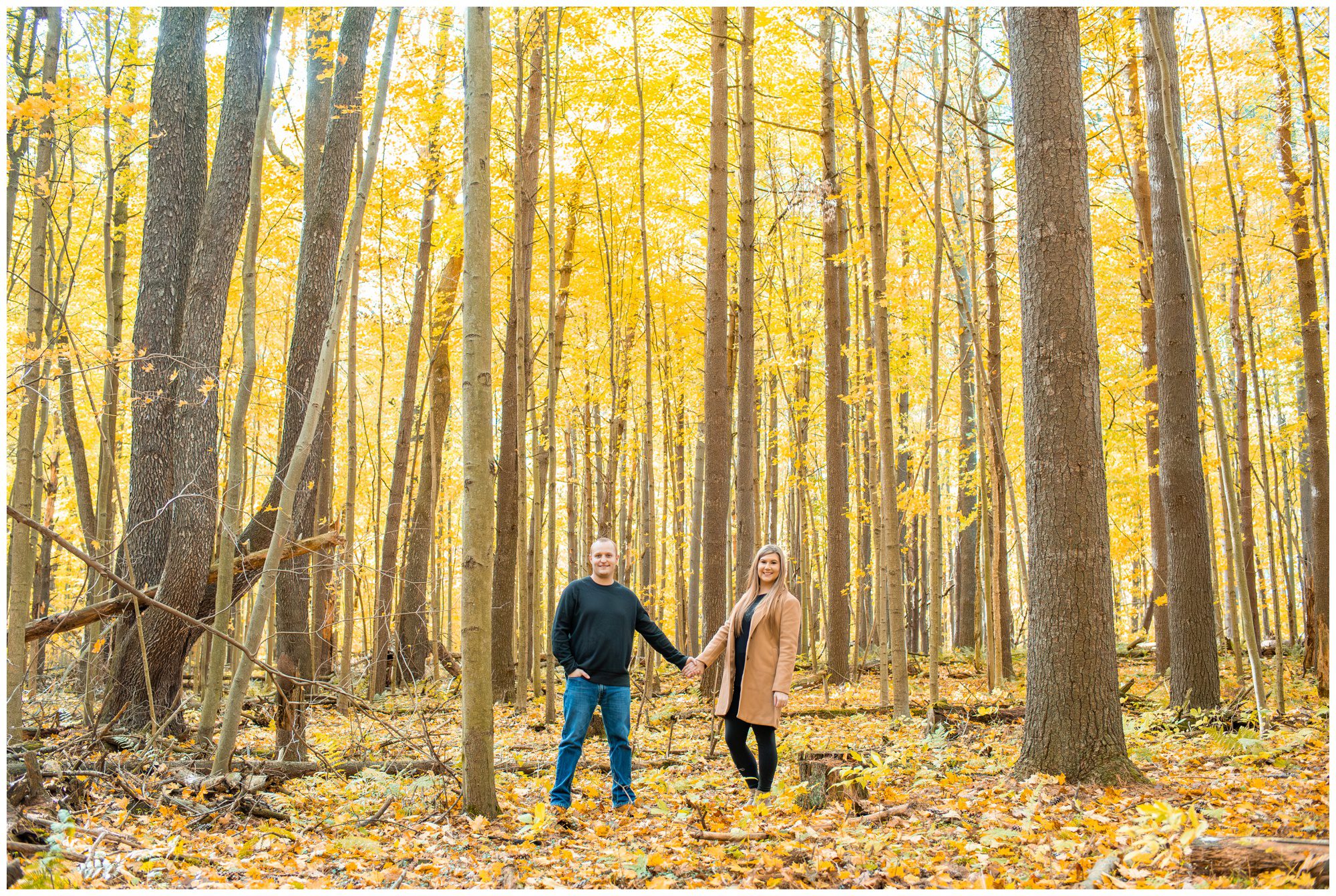 Springwater Conservation Area, Alymer Ontario Engagement Photography