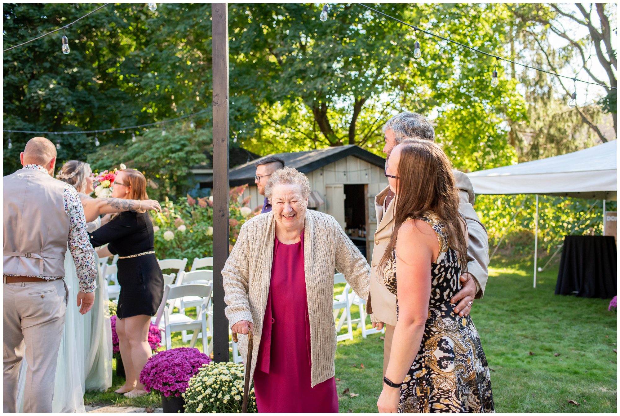 London Ontario Backyard Wedding, Michelle A Photography