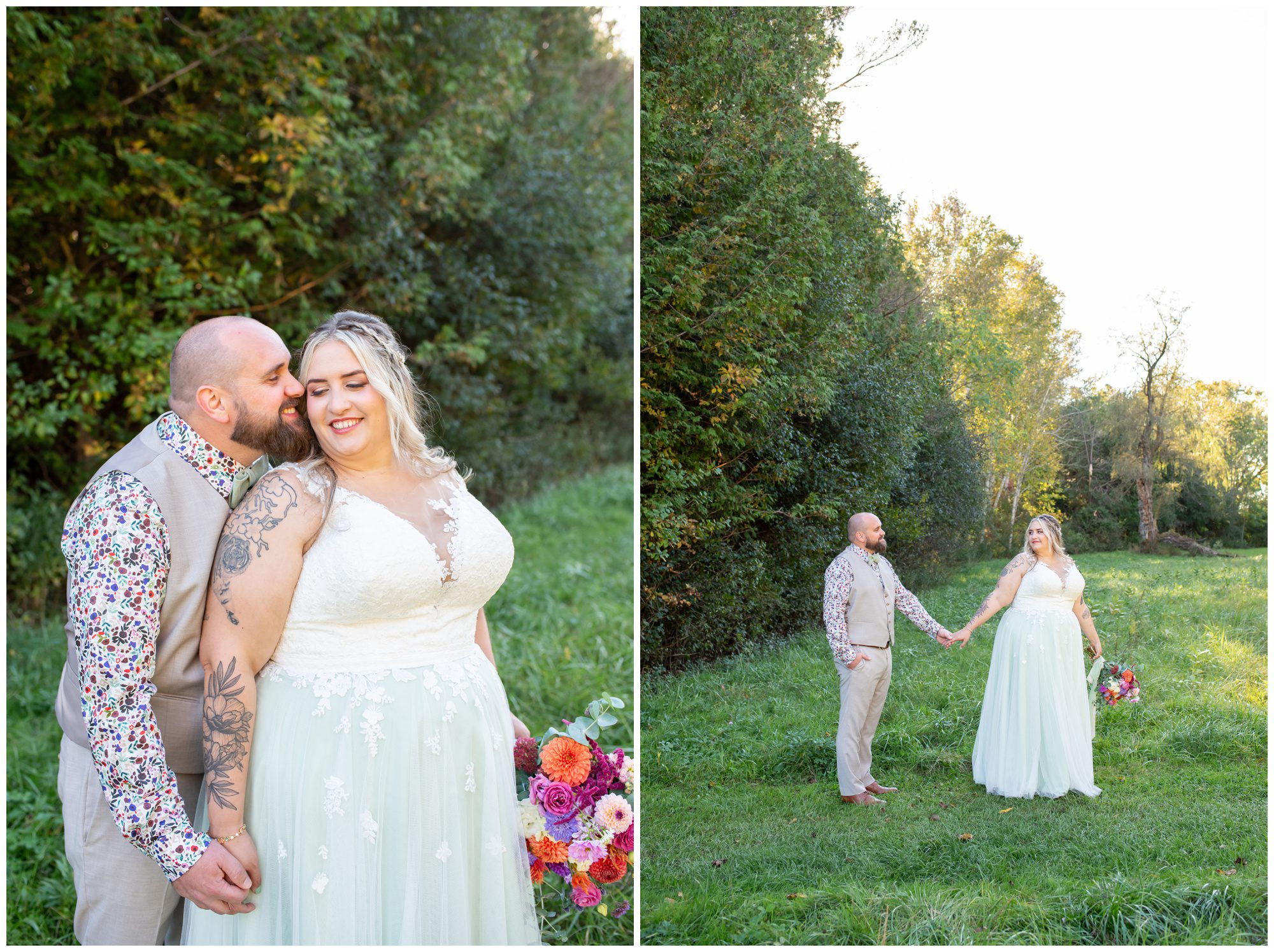 London Ontario Backyard Wedding, Michelle A Photography