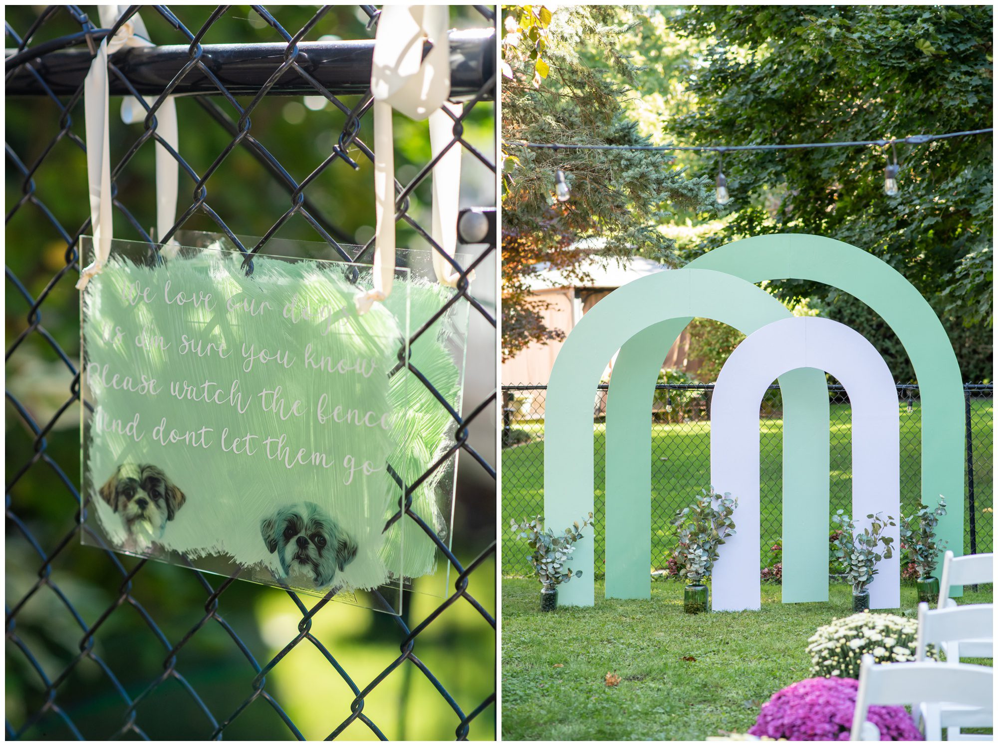 London Ontario Backyard Wedding, Michelle A Photography