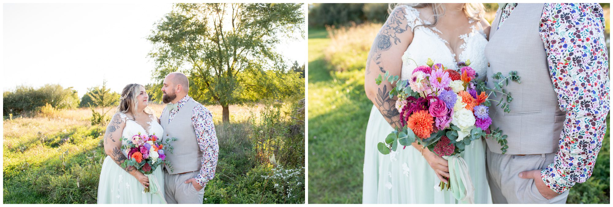 London Ontario Backyard Wedding, Michelle A Photography